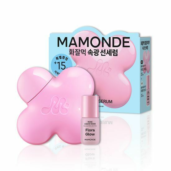 [01/03 - 31/05] Mamonde Flora Glow Rose Tinted Sun Serum 35ml [Olive Young Planning Set]