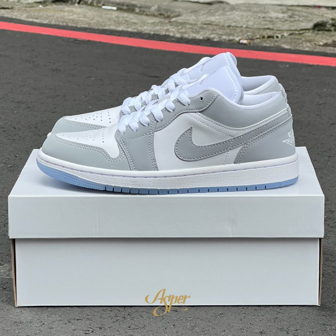 Air Jordan 1 Low White Wolf Grey AJ1 男女鞋 DC0774-105