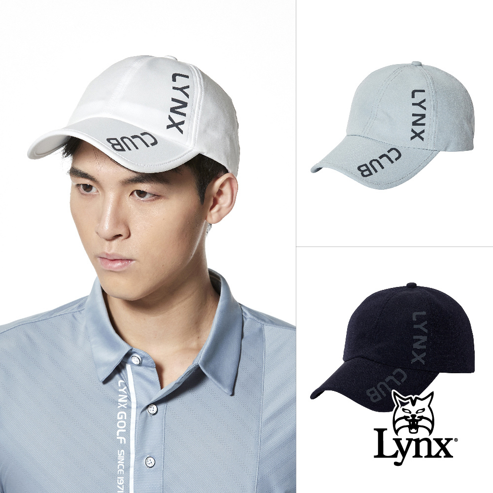 【Lynx Golf】素色Lynx Club字樣可調節式球帽