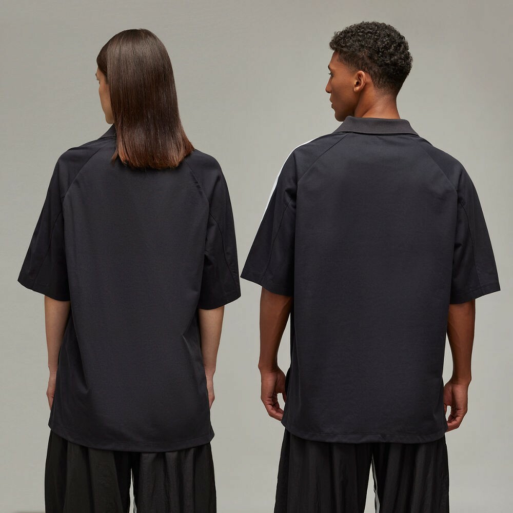 【 Y-3 SS CTLN TEE 剪裁線短袖運動衫 - 黑 】