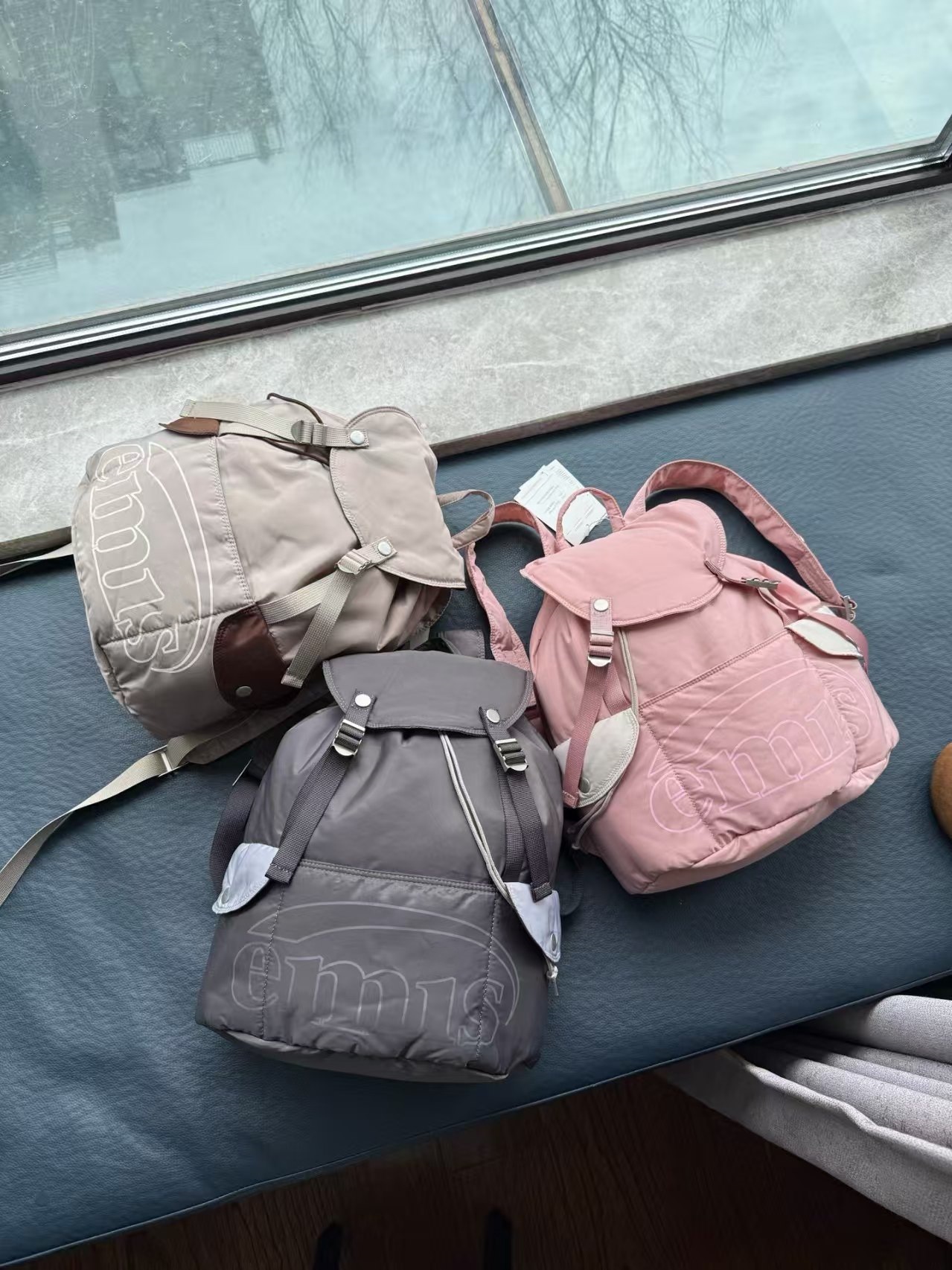 Emis Outline logo backpack 雙肩包S5902