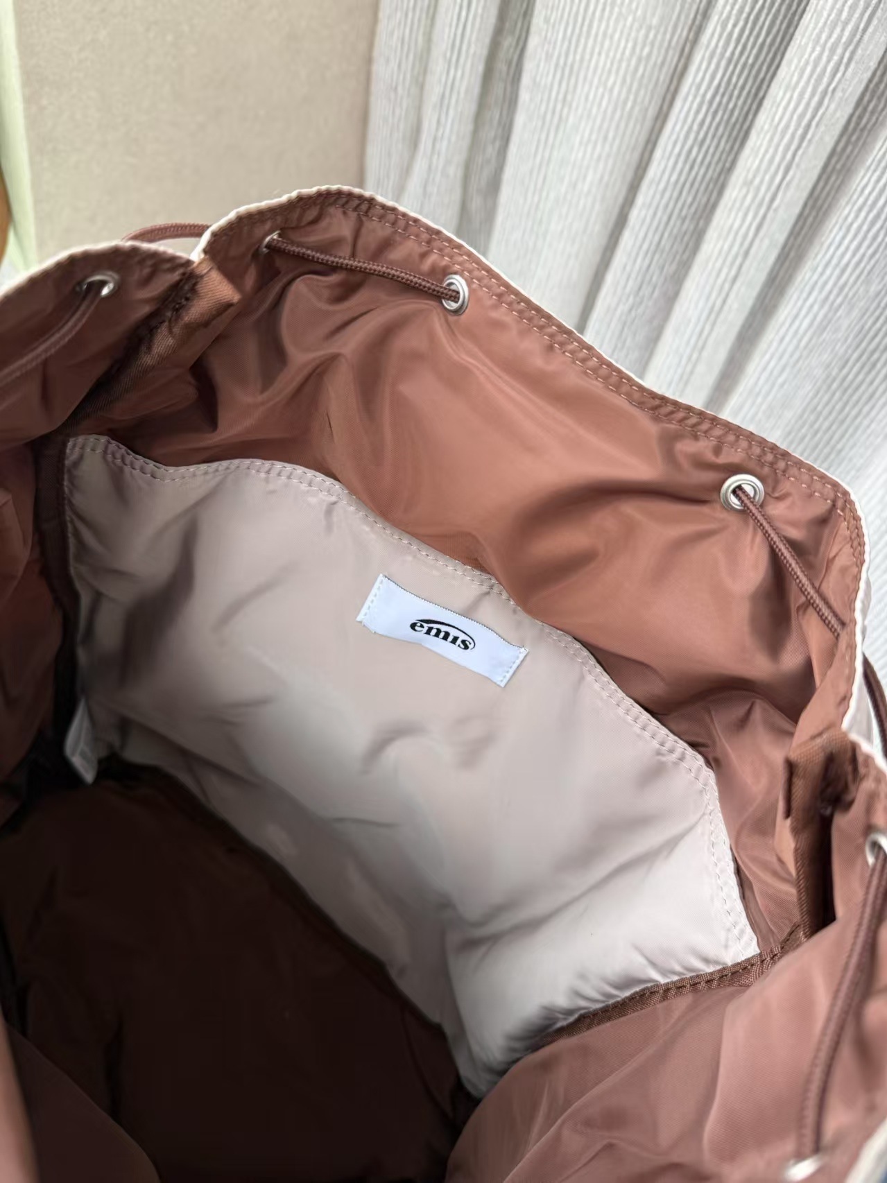 Emis Outline logo backpack 雙肩包S5902