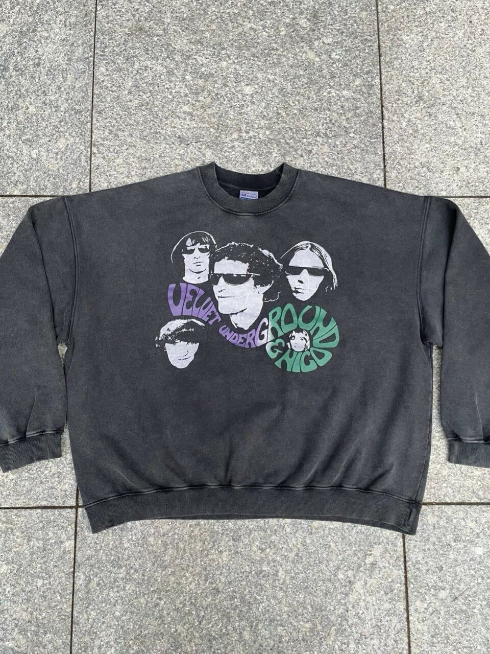 洗水英文字圖案衛衣 ARCHIVE-319T