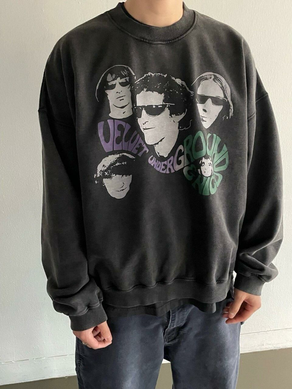 洗水英文字圖案衛衣 ARCHIVE-319T