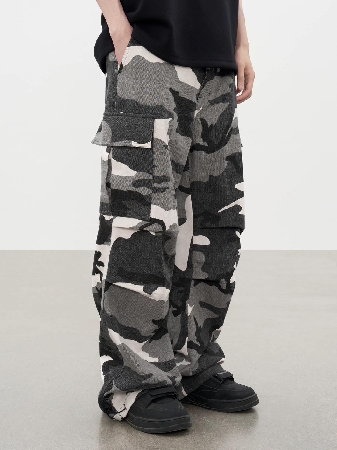 AFGK 美式復古多口袋褶皺cargo長褲 A FEW GOOD KIDS