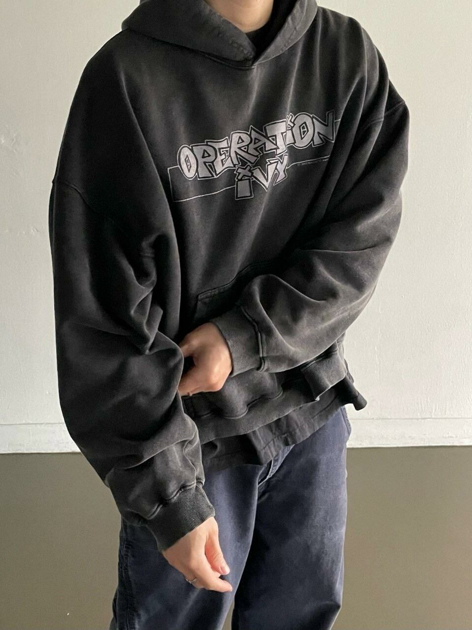 洗水英文字連帽衛衣 ARCHIVE-320T