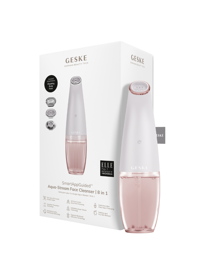 Geske 8合1 水漾去角質潔面儀  (銀白色)