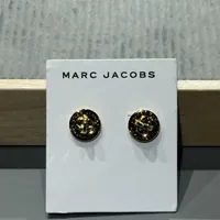 [S] MARC JACOBS GOLD 4F3JER001J05-710 MARC JACOBS TURN-LOCK STUD EARRINGS, 196611105538 (SMJ479)