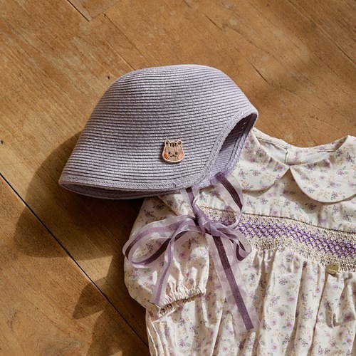 25S/S DTD蕾絲繫繩波奈特草帽 開放第二批