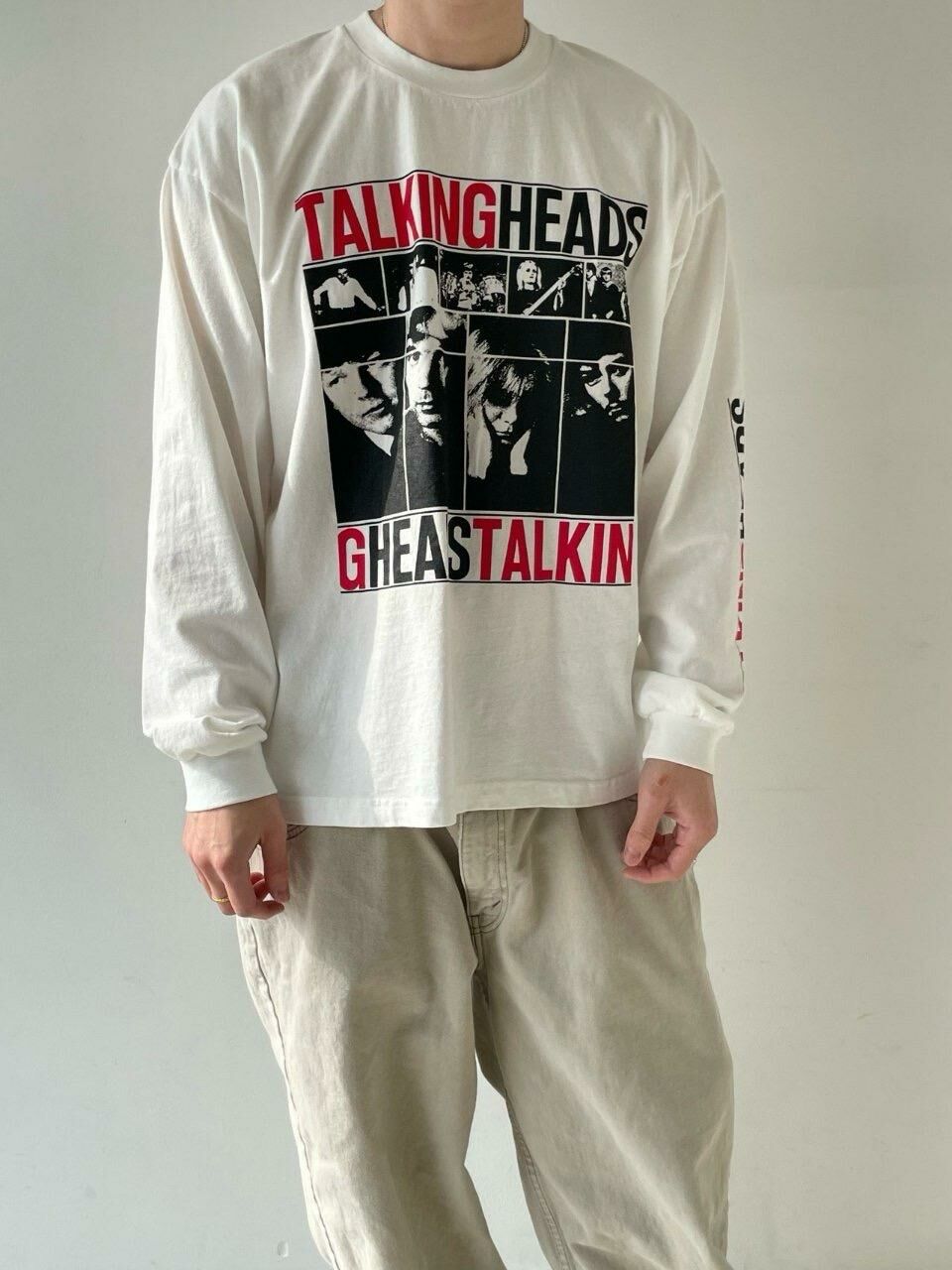 洗水英文字圖案長袖衫 ARCHIVE-327T