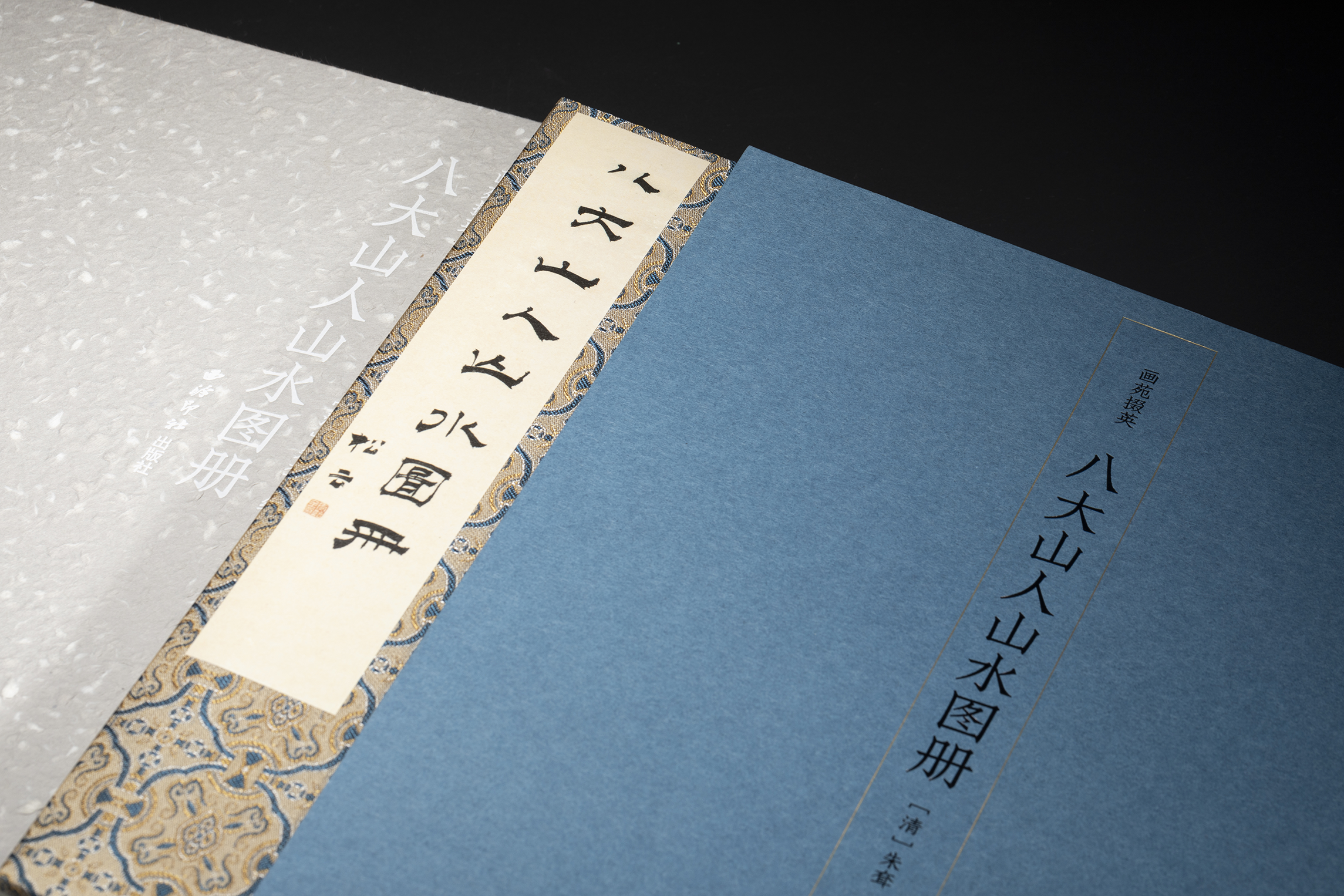 畫苑掇英·八大山人山水圖冊