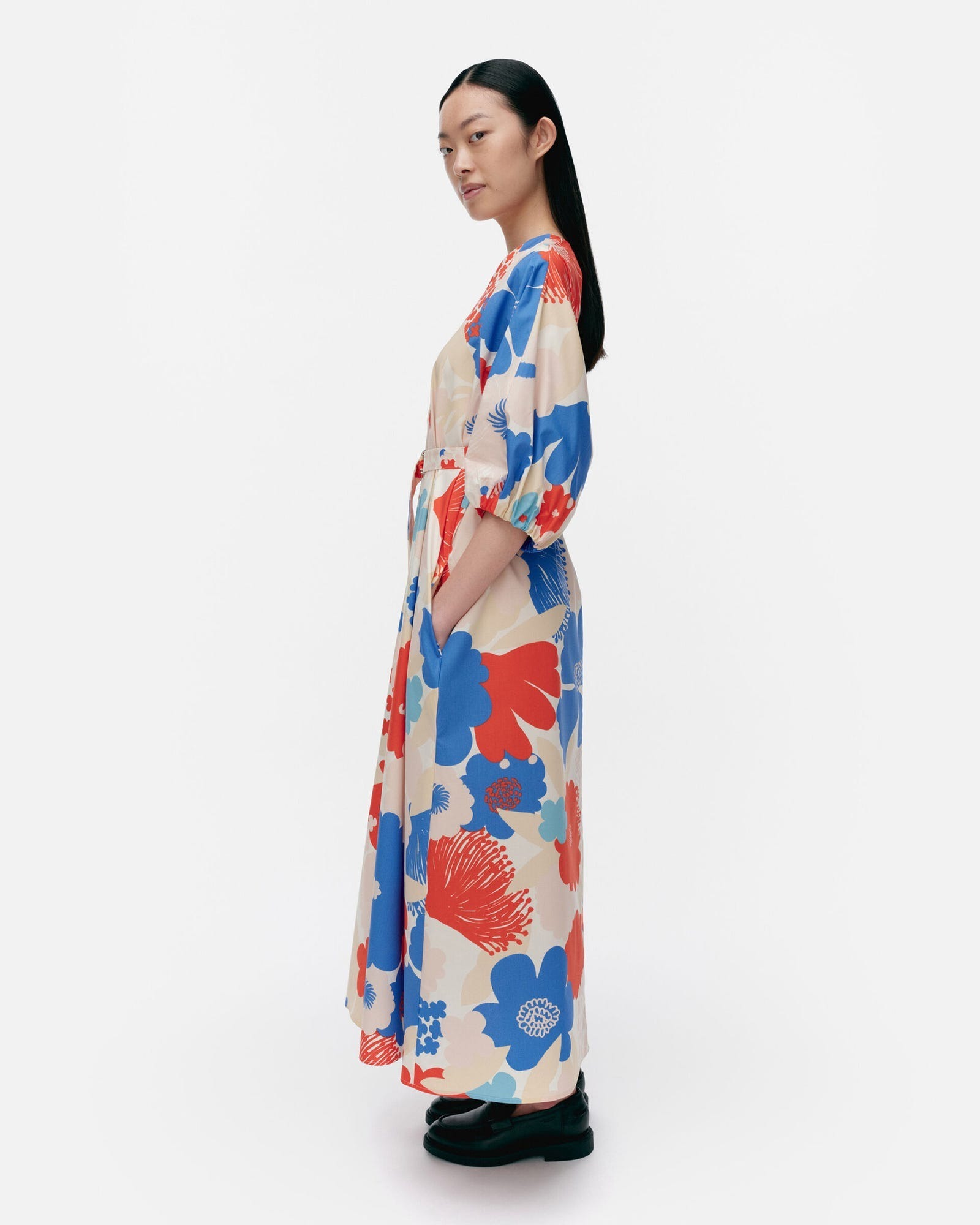 SH KIMPPU SUVIKIMPPU 印花洋裝