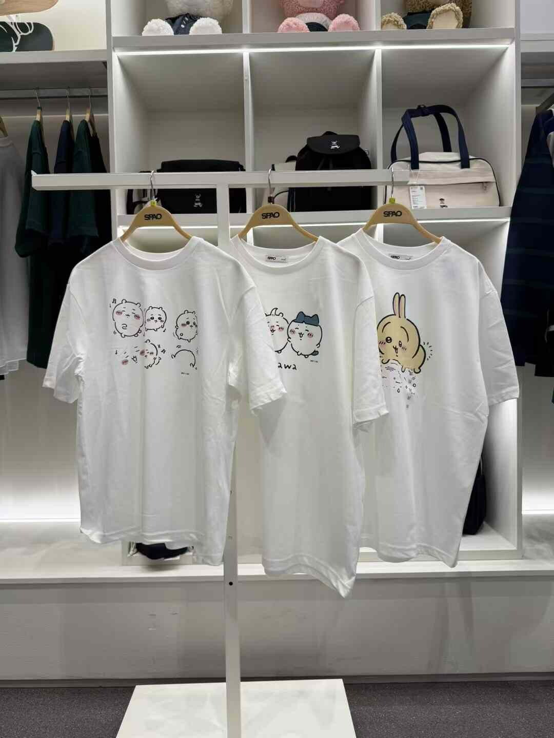 #韓國連線預購 SPAO x Chiikawa 吉伊卡哇 聯名短踢 五款