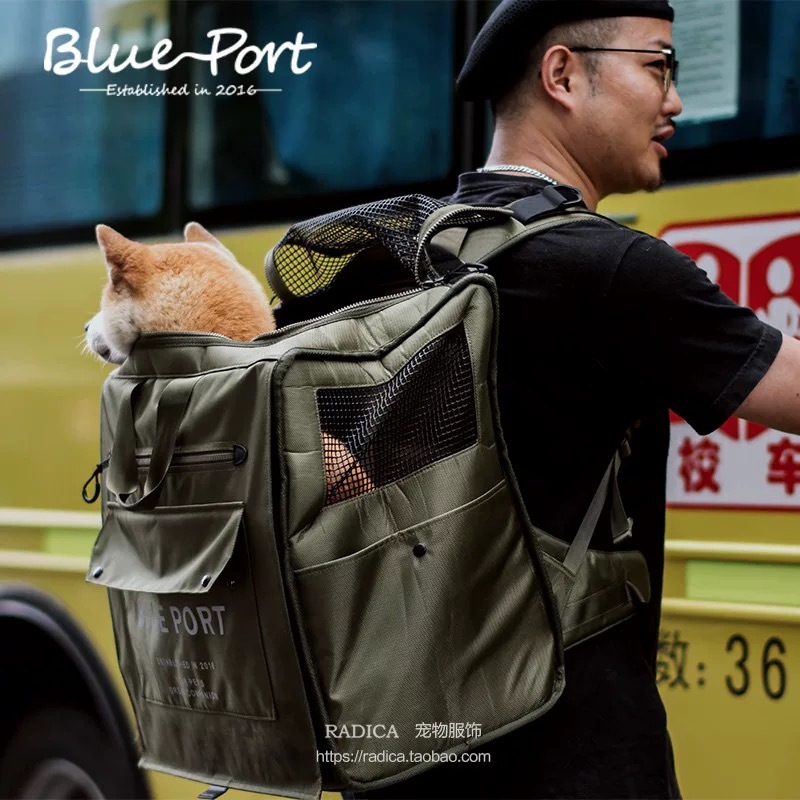 BLUE PORT宠物双肩包 承重15kg以内 45*30*45CM