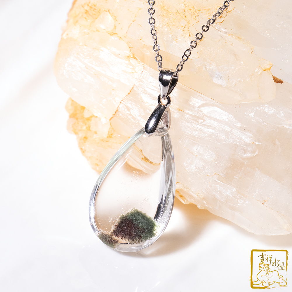 綠幽靈水滴墜 4g 放鬆紓壓