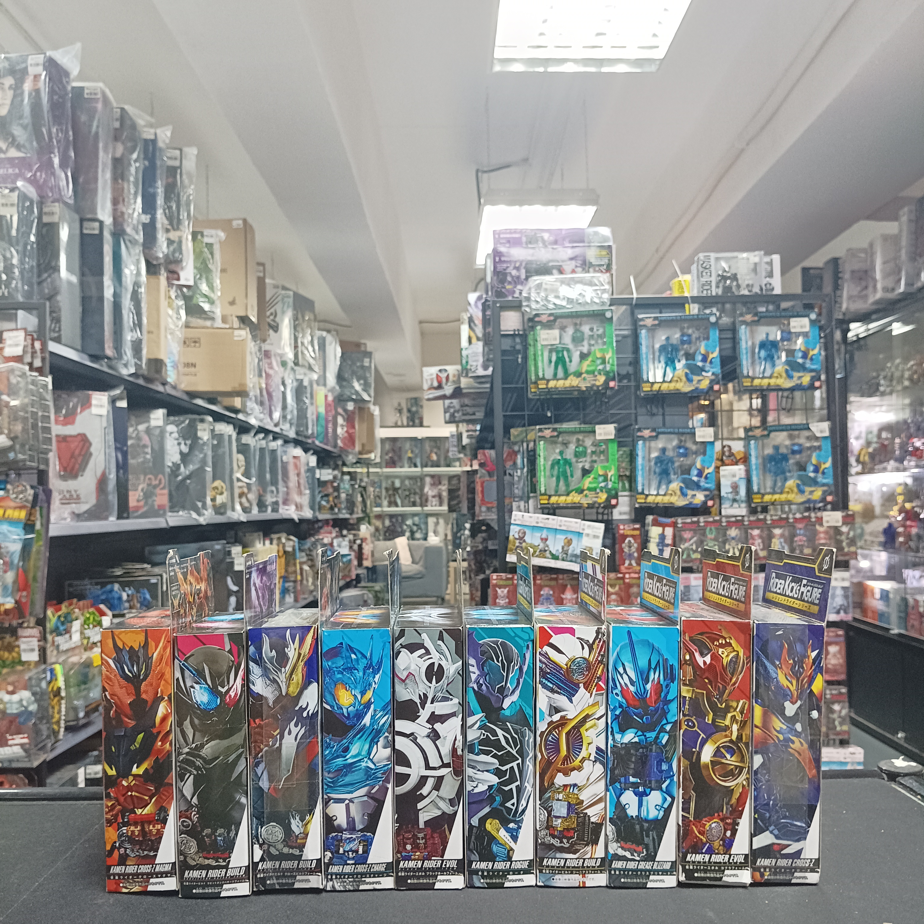 幪面超人-Rider Kick's Figure Build 10隻set        