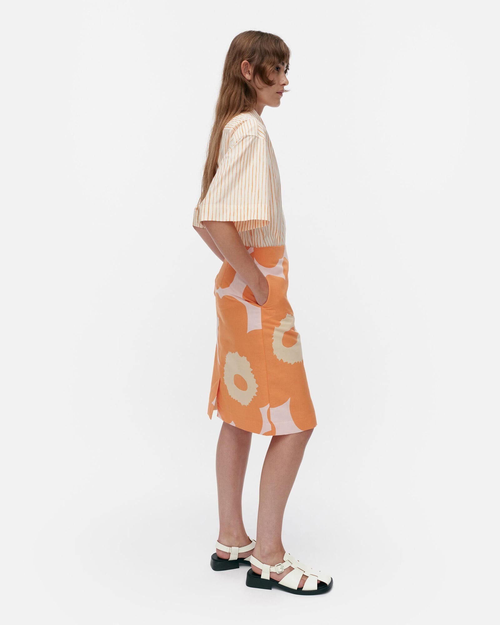 AINOA UNIKKO 印花長裙