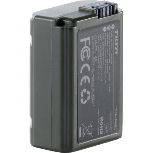 Tilta 鐵頭TNP-FW50-GN NP-FW50 980mAh 鋰電池- Rainbow Store