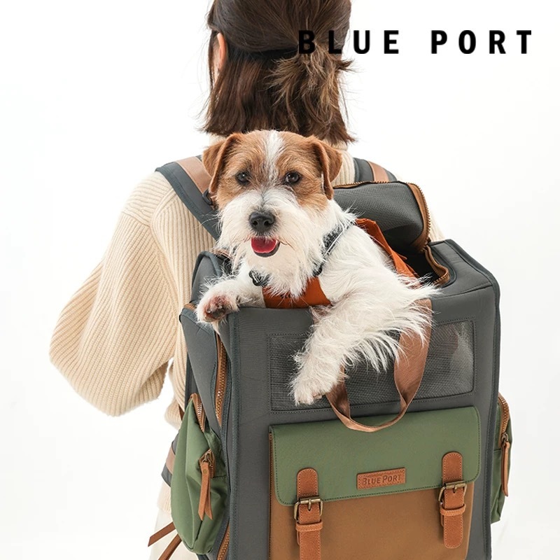 BLUE PORT宠物小号双肩包 承重6kg以内 38*20*35CM
