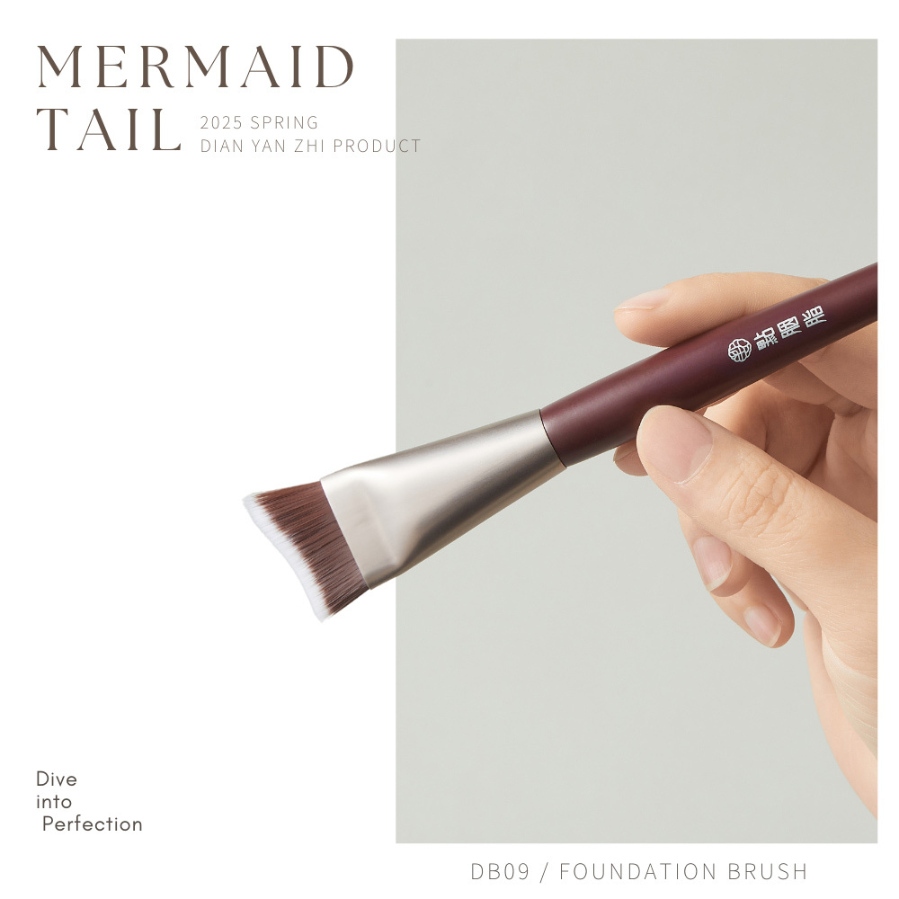 點胭脂｜繁花似錦壹壹零 / 魚尾粉底刷 1入