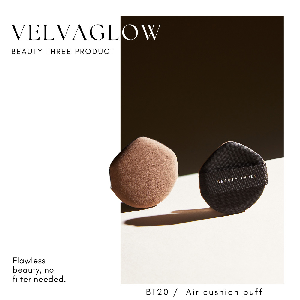 永和三美人｜輕勻濾鏡 氣墊粉撲 2入