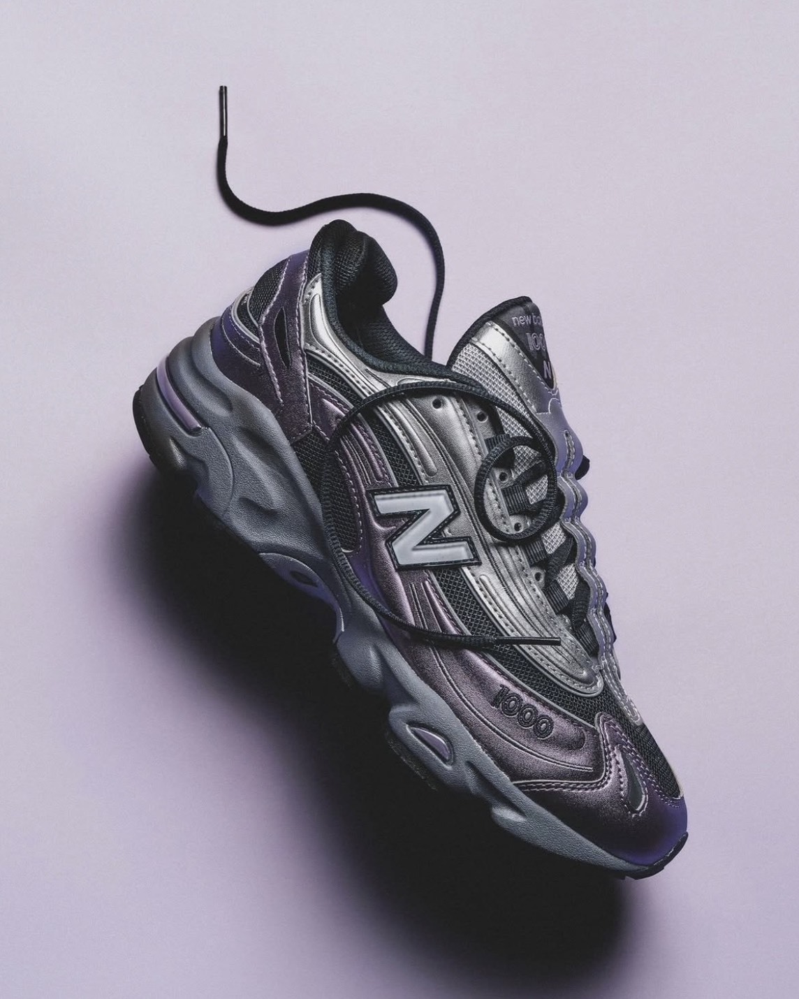 <IU同款>New Balance 1000 "Dark Ice Wine" 金屬紫 復古 運動 NB休閒鞋 M1000EGY/M1000ENV