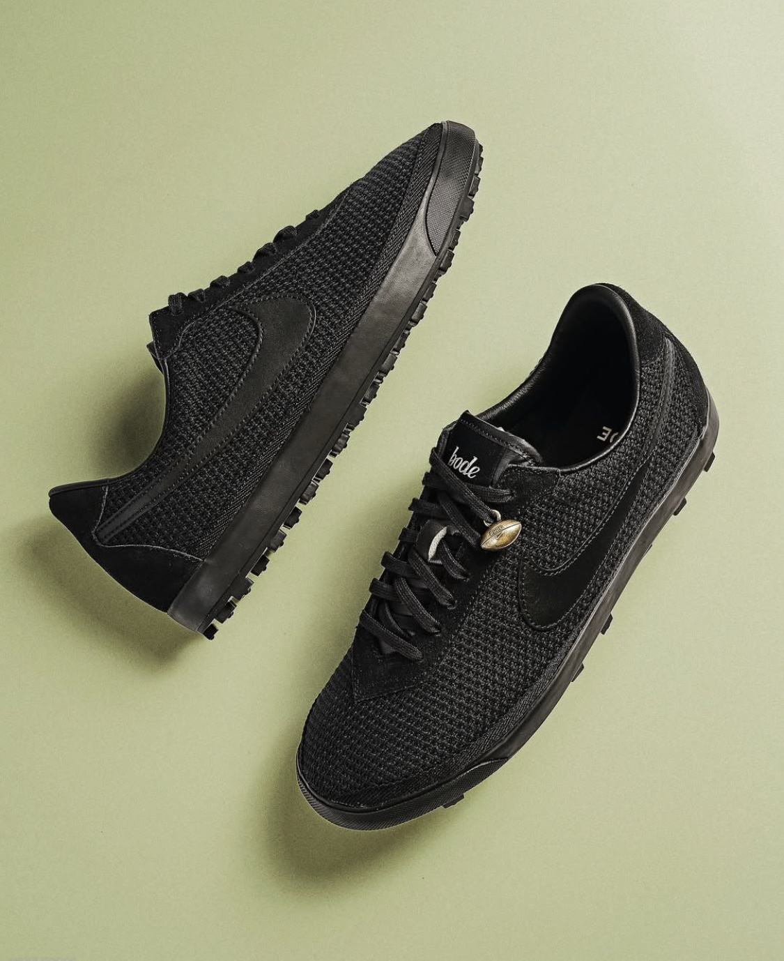 【APAIR】預購 Bode x Nike Astro Grabber 全黑 聯名款 美式足球 橄欖球 休閒鞋 男鞋 FQ6892-001