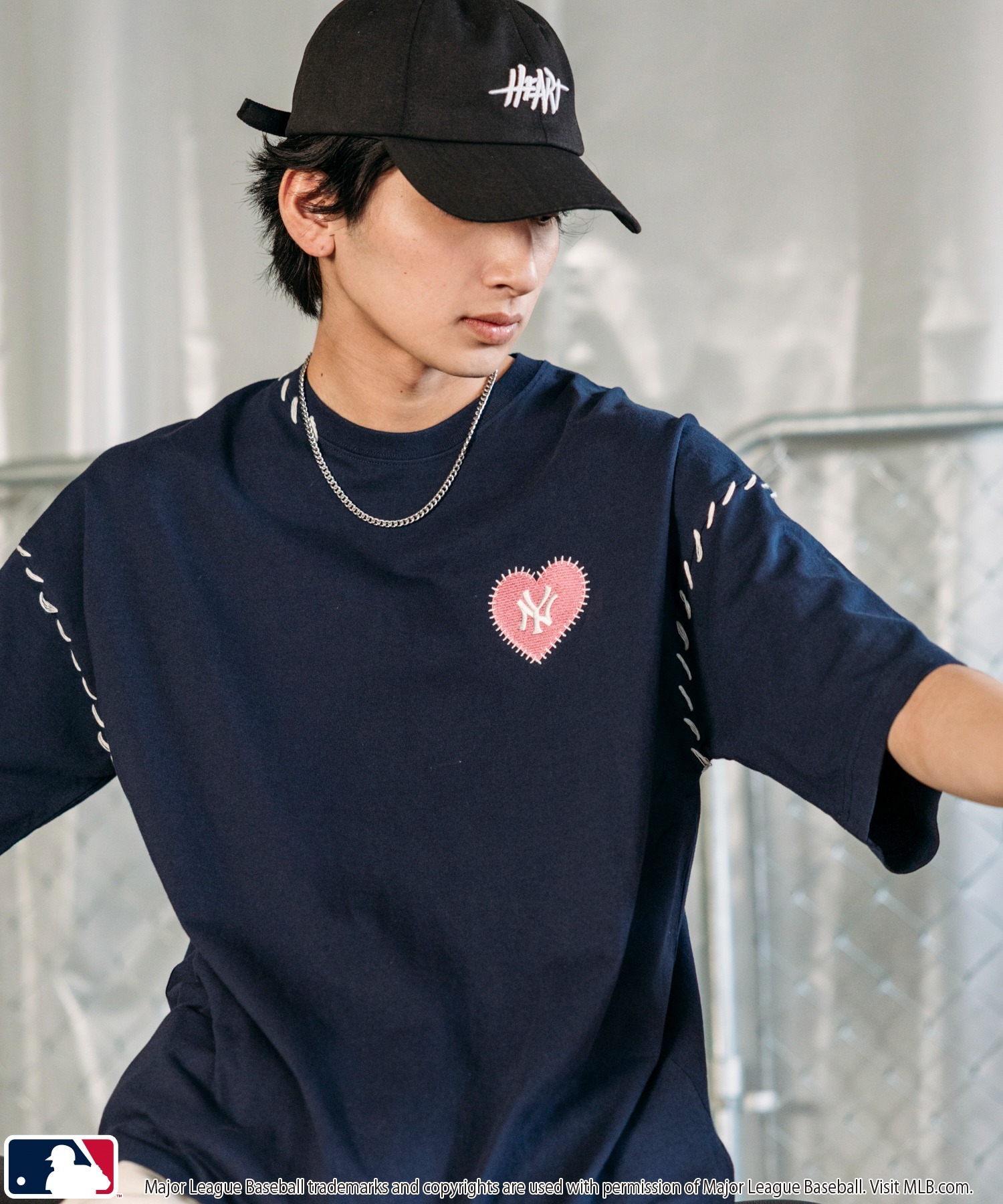 🇯🇵 PUBLUX x MLB 心形縫製 外縫線 美國職棒大聯盟 洛杉磯道奇 紐約洋基 聖地牙哥教士 短袖 短T / 預購