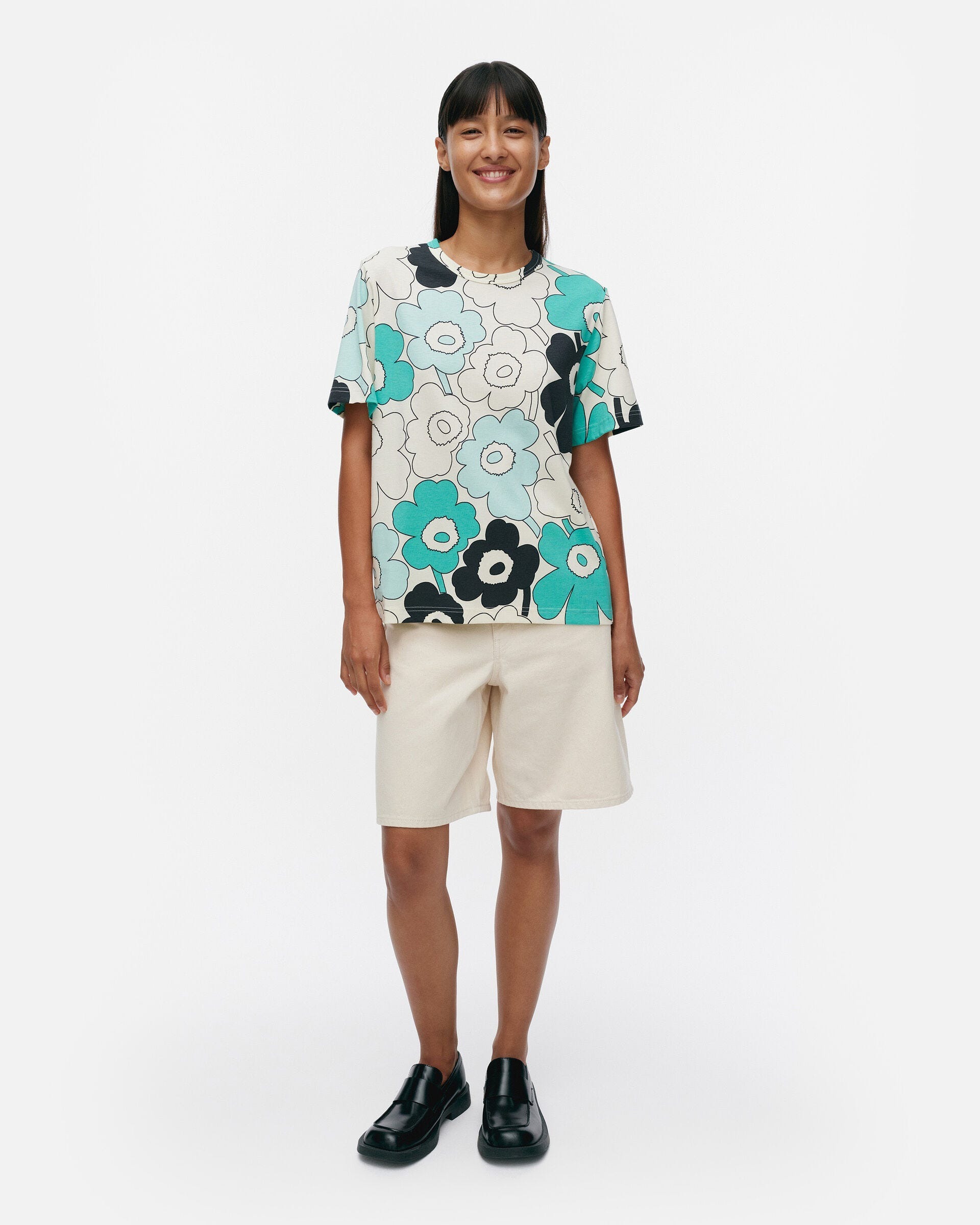 AE ERNA PIIRTO UNIKKO 印花上衣