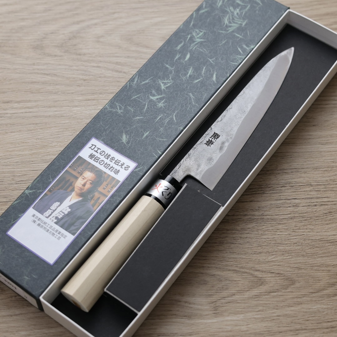 藤原照康 梨地 蔬果150mm 白紙1號鋼