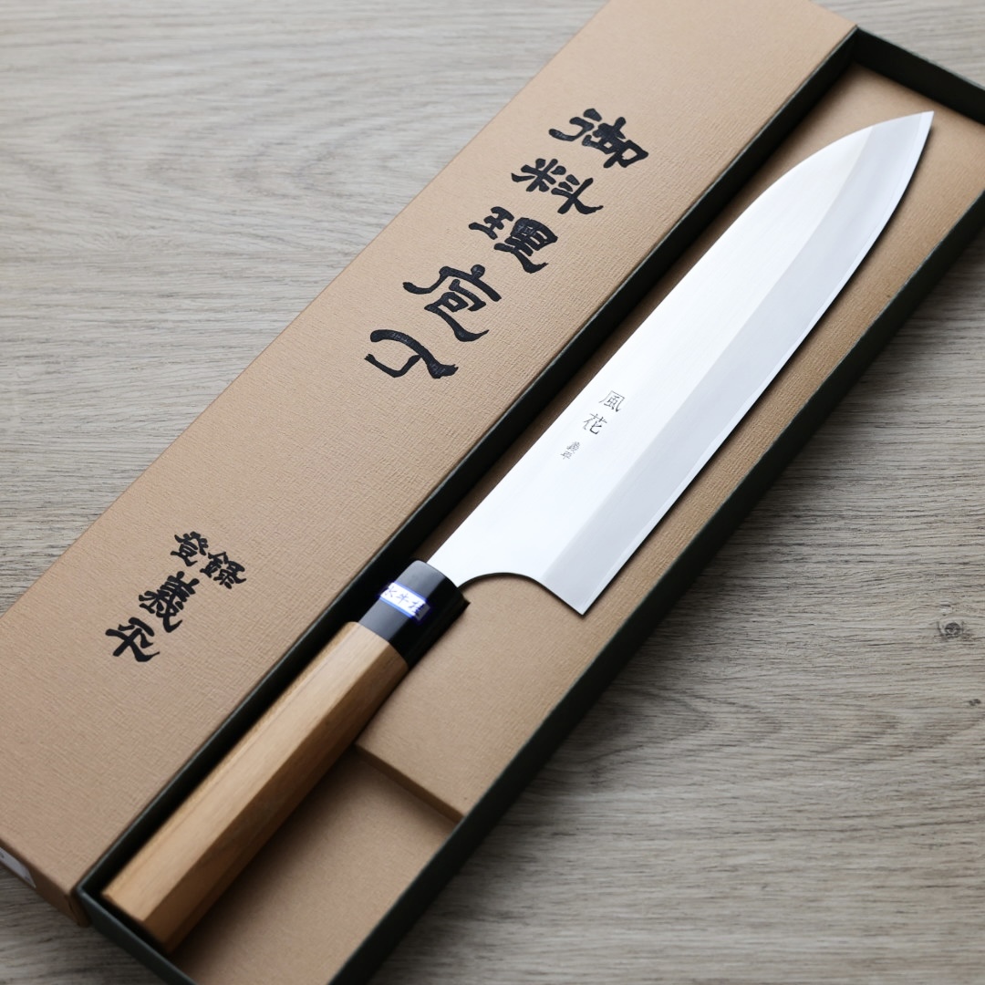 義平刃物 風花 牛刀 240mm HAP40粉末HSS鋼