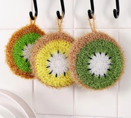 屏東院｜手作菜瓜布(可洗不沾鍋)*6片(樣式隨機)