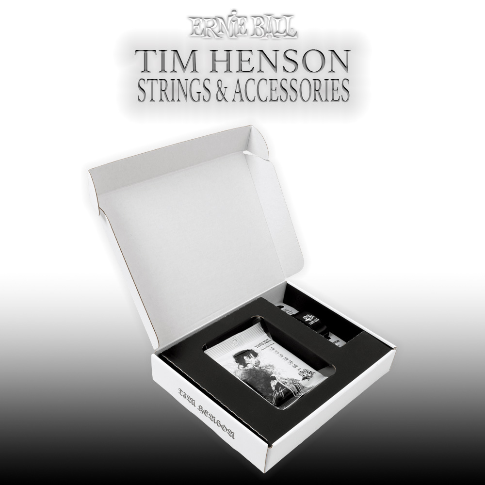 Tim Henson 簽名款 ERNIE BALL 9635 套弦 配件組