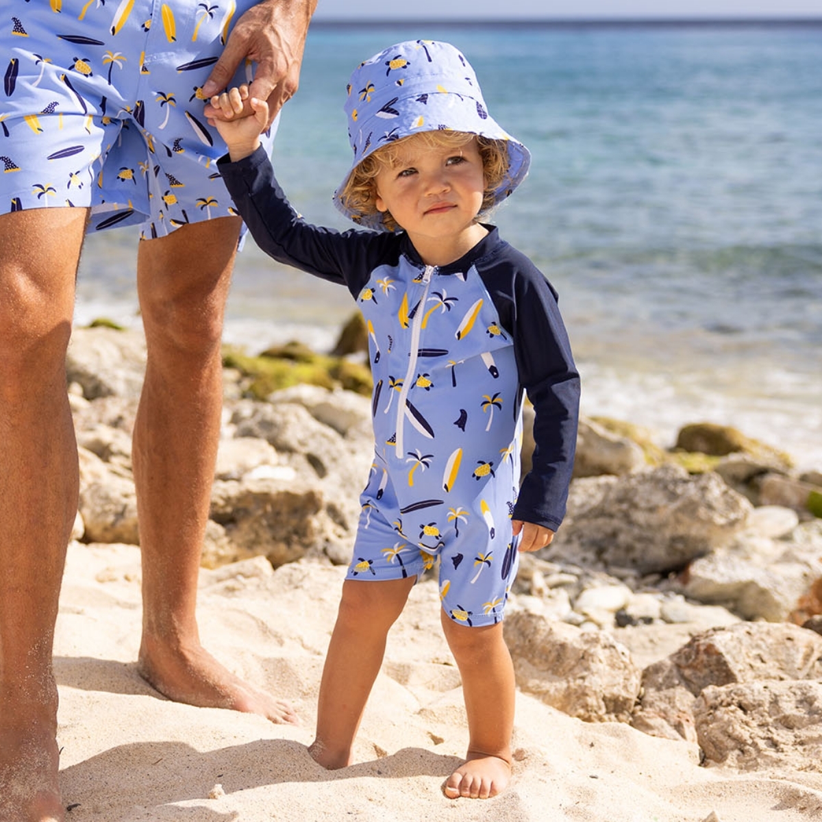 〖 Snapper Rock 〗衝浪假期baby防曬連身泳衣