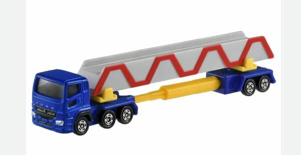 TOMICA NO.140 MITSUBISHI FUSO SUPER GREAT POLE TRAILER