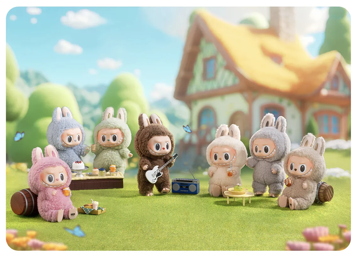 Pop Mart Labubu The Monsters Macarons 心動馬卡龍塘膠臉盲盒