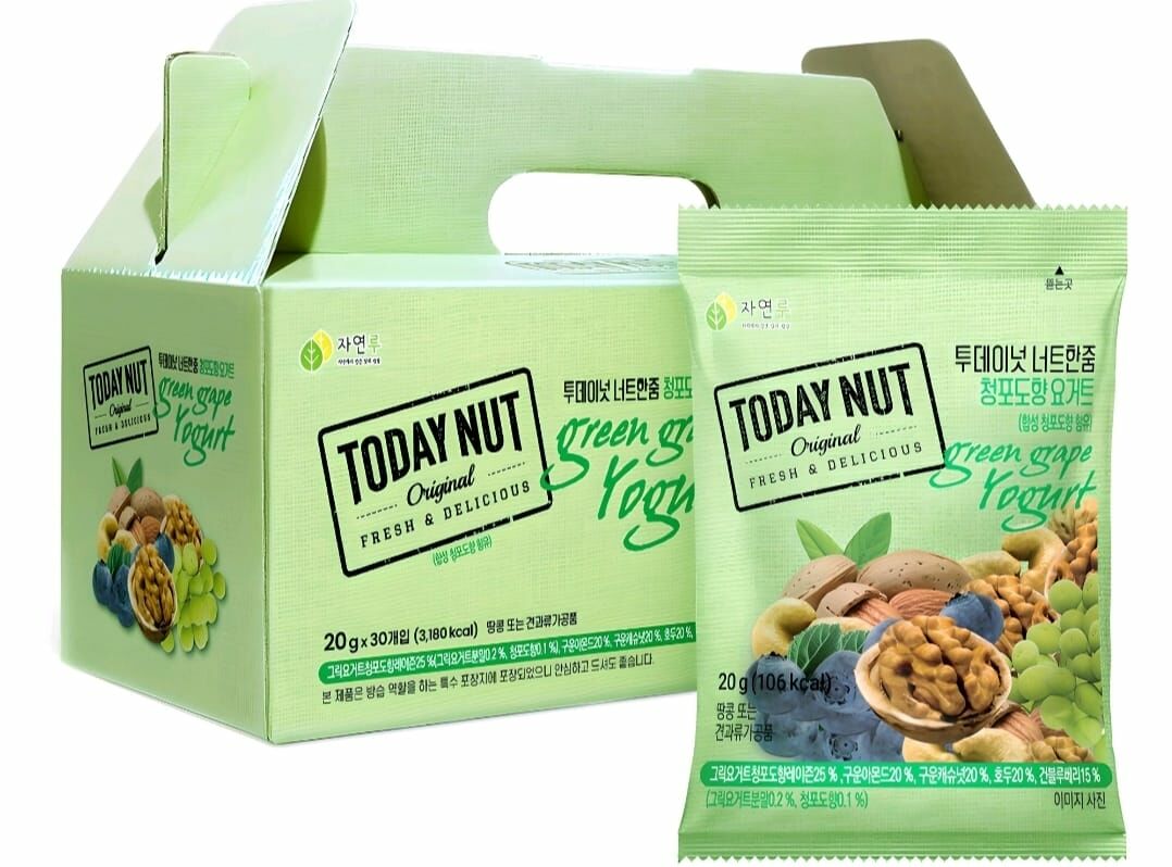 (308)Today Nuts-Fruits 葡萄乾(綠)