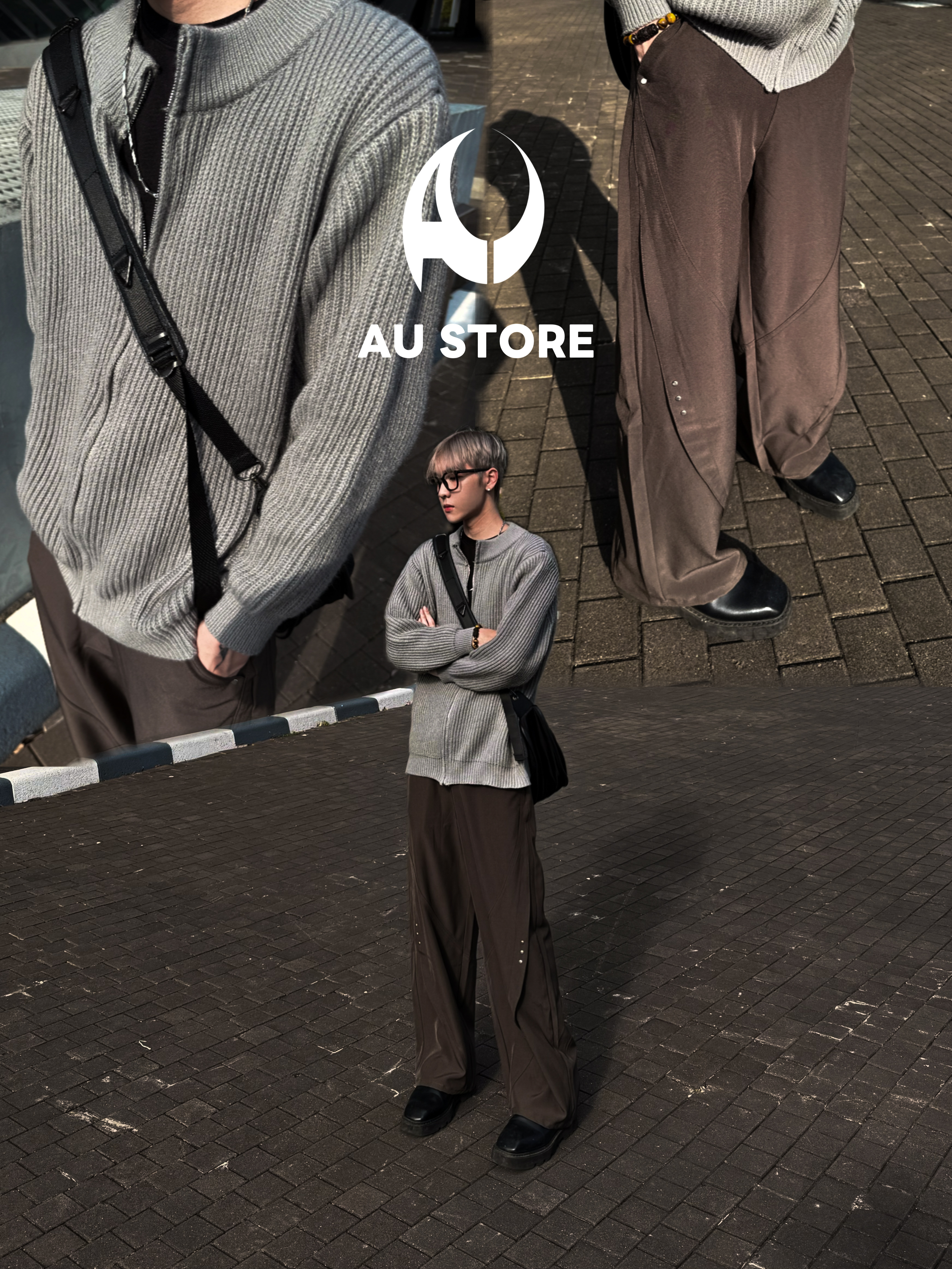 質感代表針織套裝