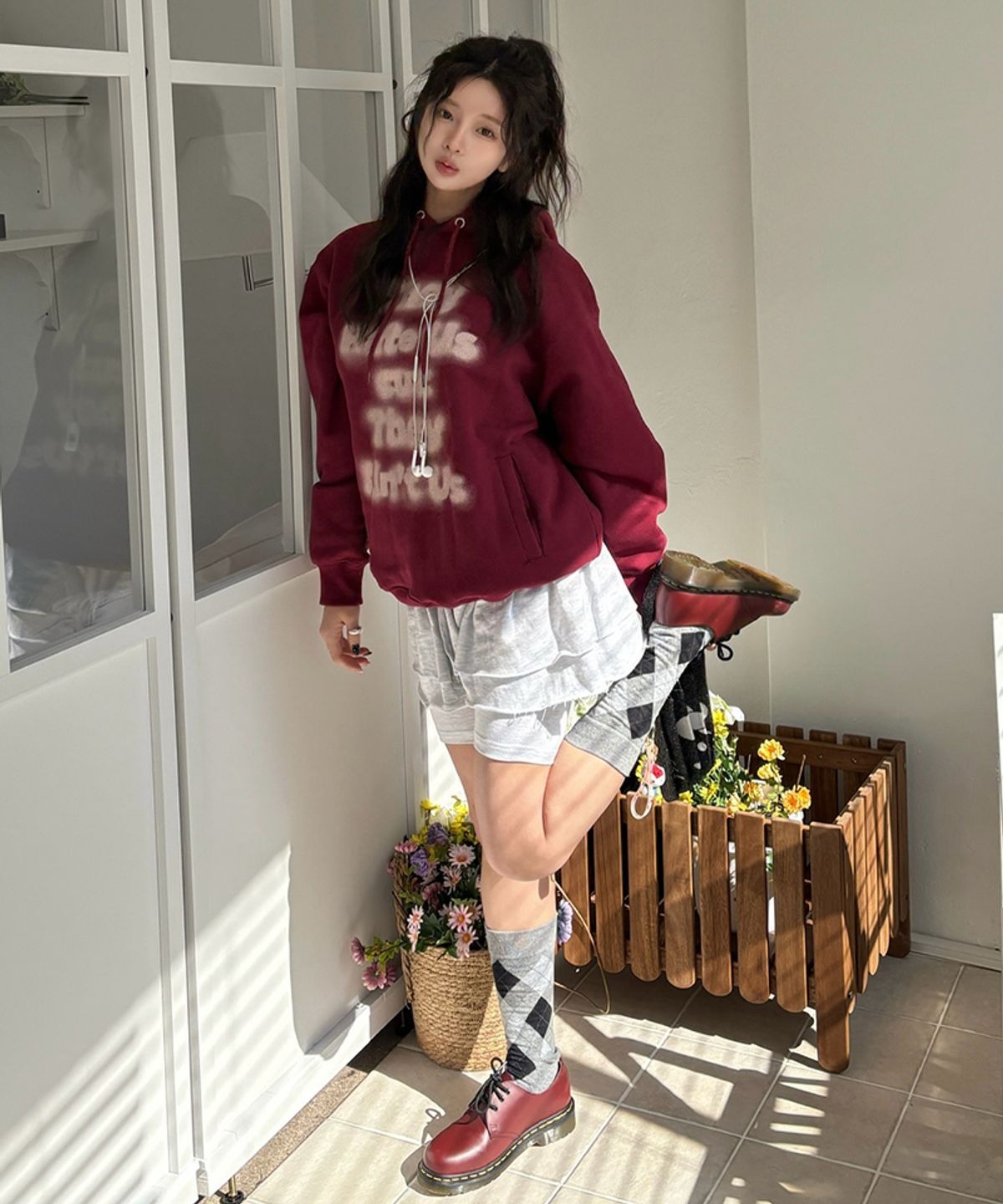 ★AMES-WORLDWIDE★FRILL MINI SKIRT GREY★正規品/韓国直送料込 MUSINSA公式 | AMES-WORLDWIDE FRILL MINI SKIRT GREY