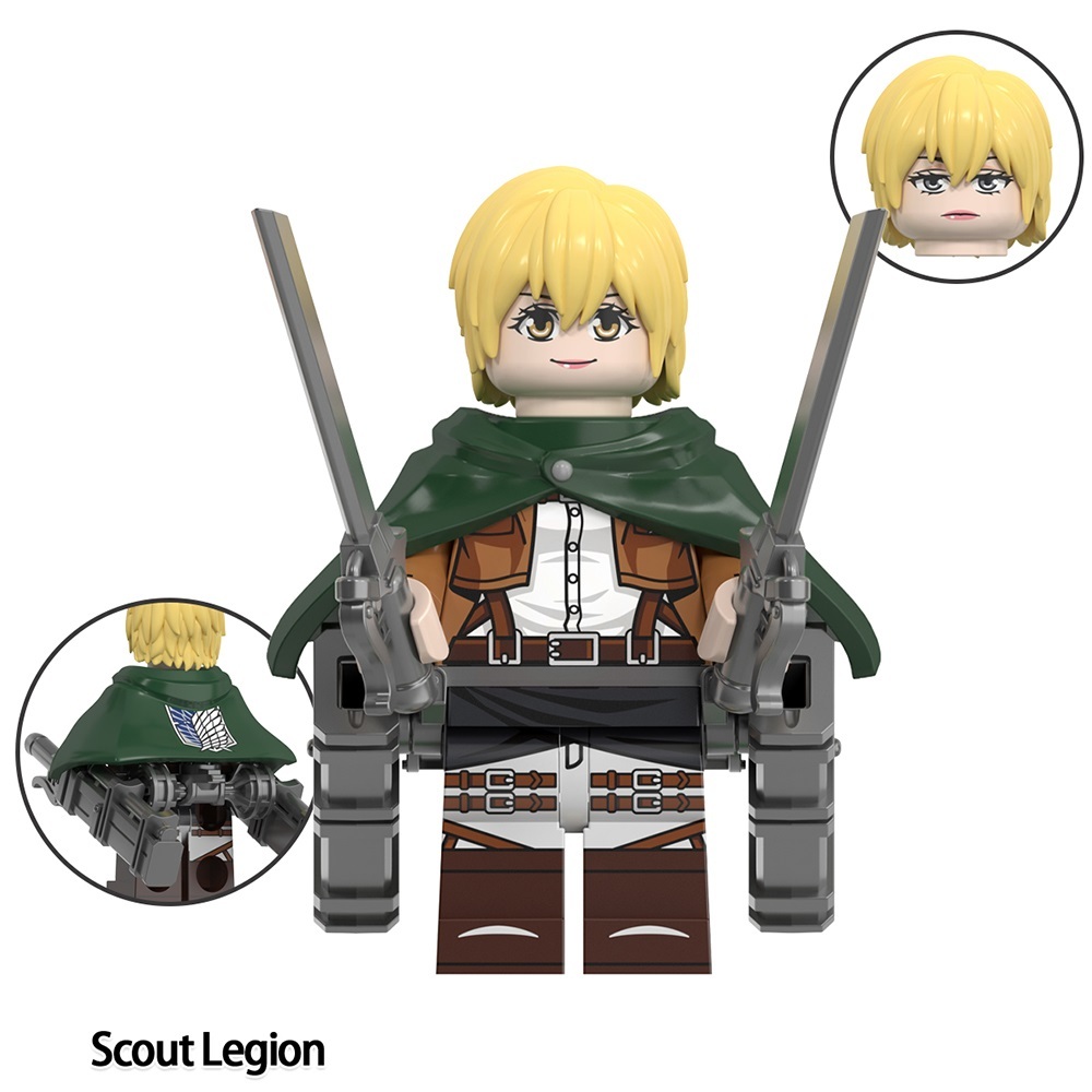 Attack On Titan Scout legion Custom Minifigures Minifigs Fit Lego WM2585