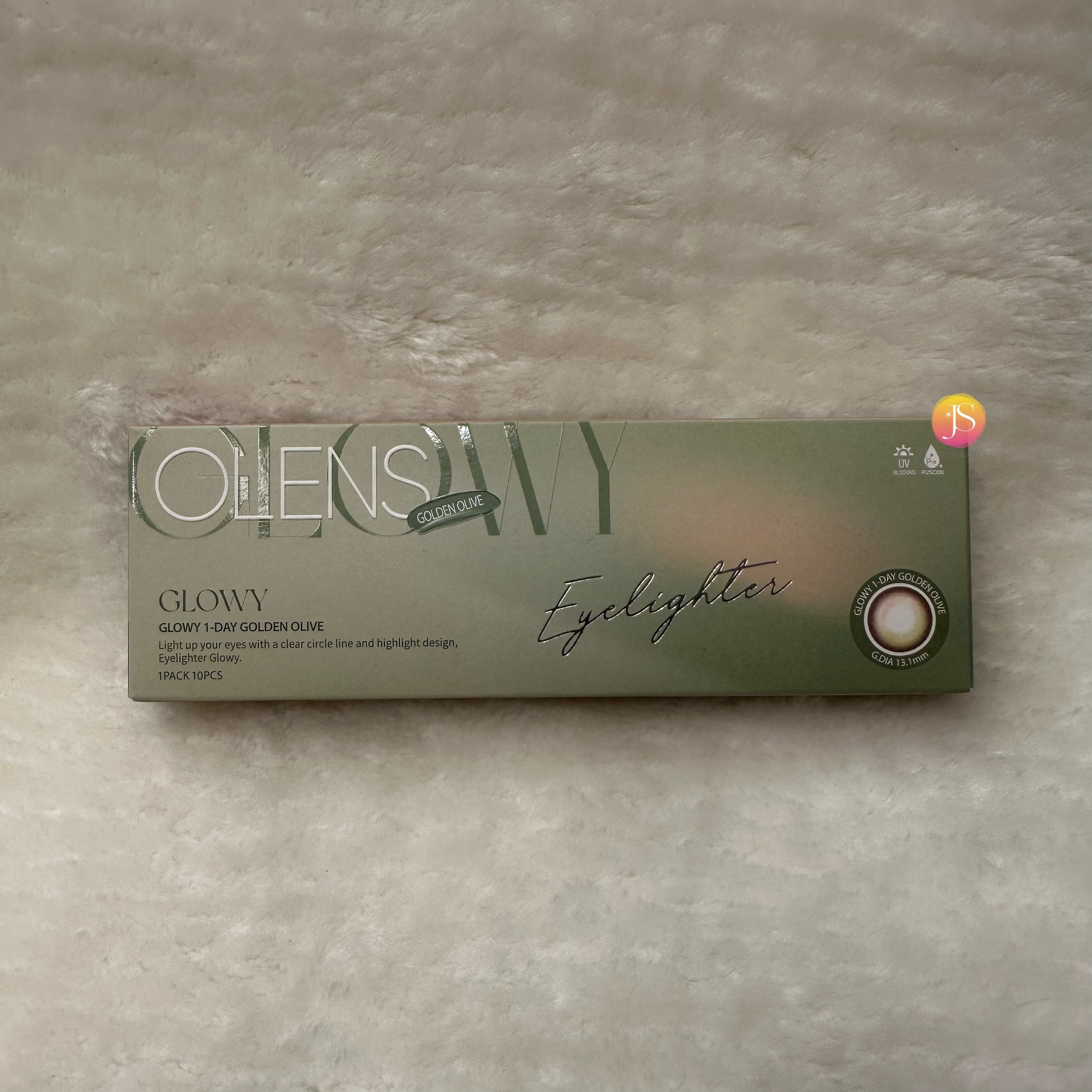 OLENS Glowy 1 day (Golden Olive)(10片)