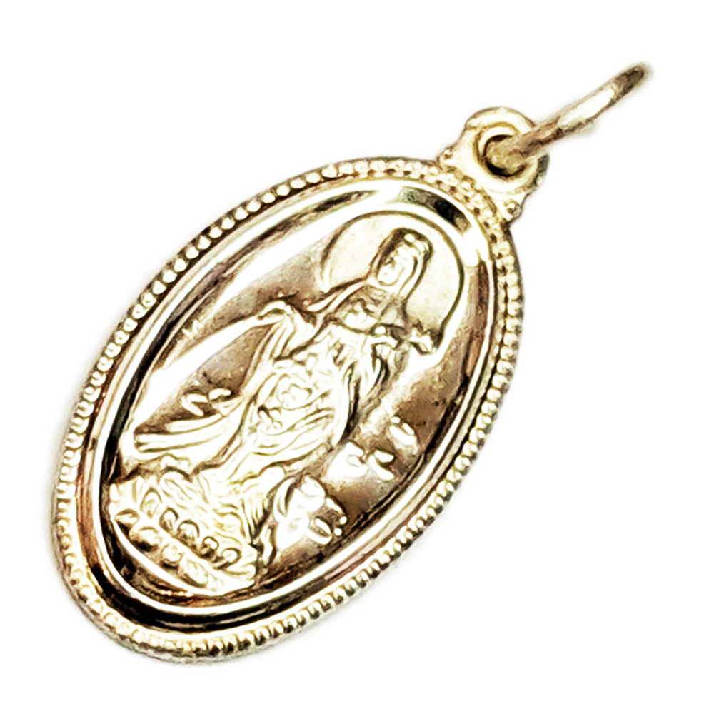 觀音菩薩{925銀}墜飾2.2公分【十方】141326