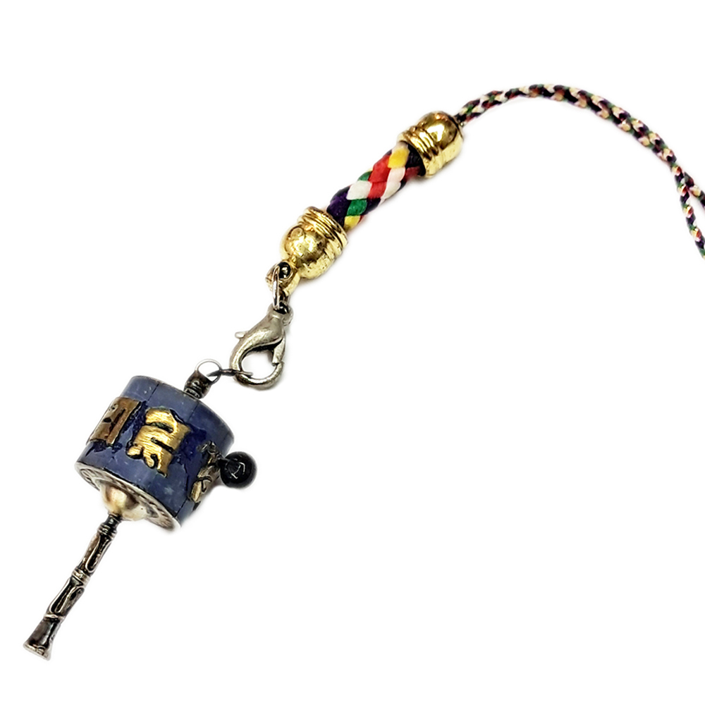 轉經輪{925純銀}小掛飾【十方】151628