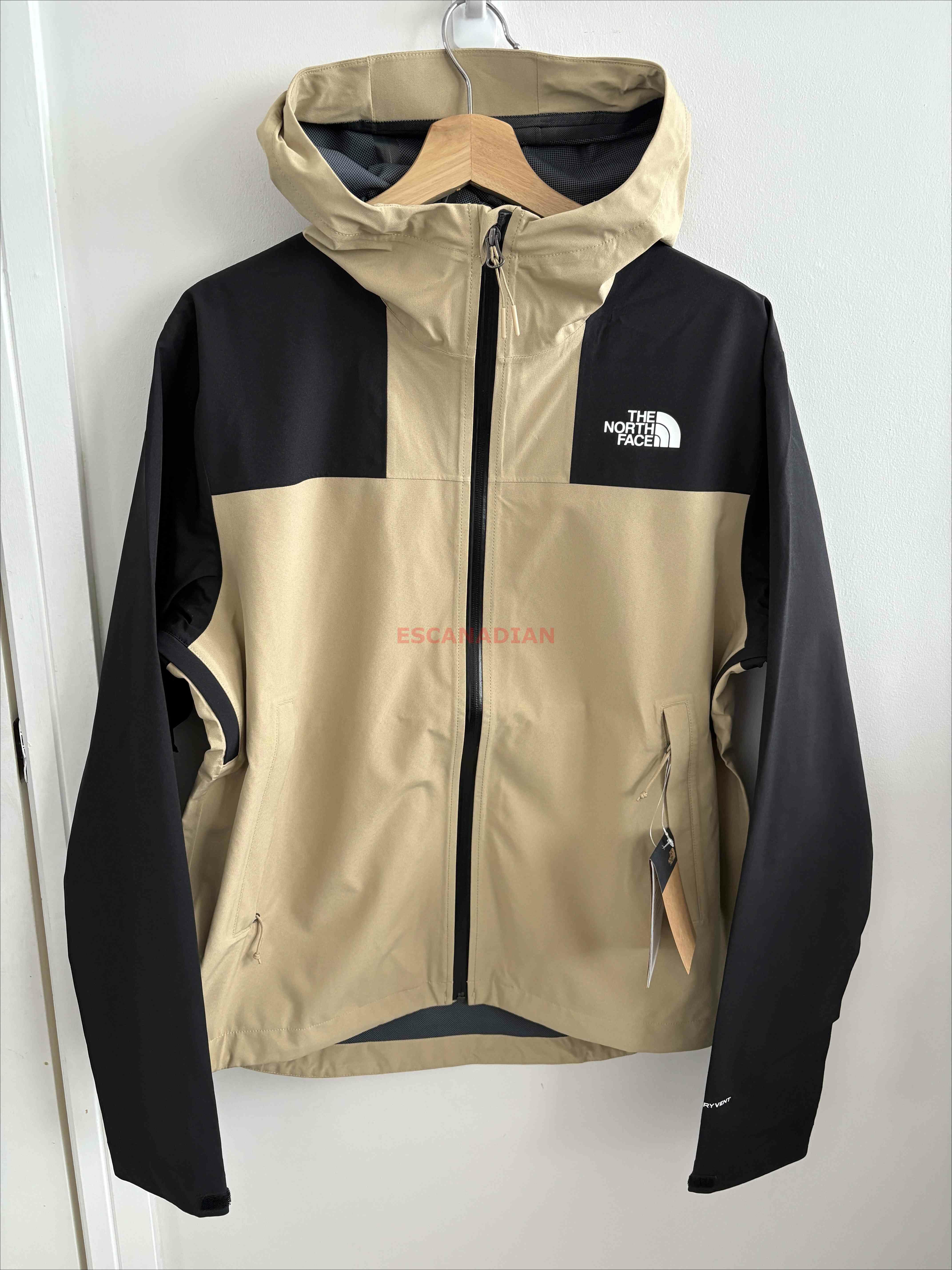 THE NORTH FACE 男大人 Active Strch彈性機能面料 拚色 防風 防潑水 風衣外套