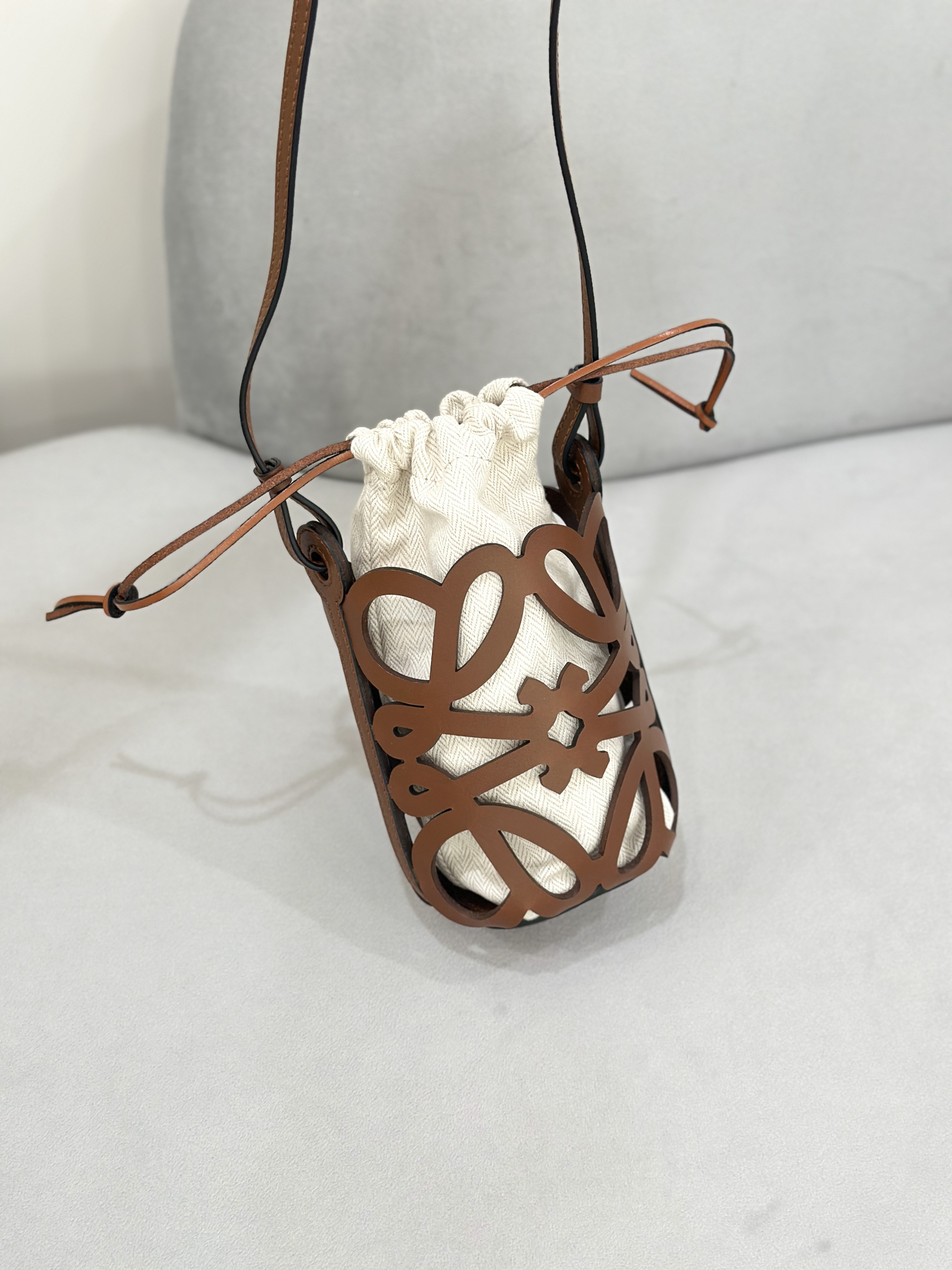 LOEWE Anagram Cut-out Pocket