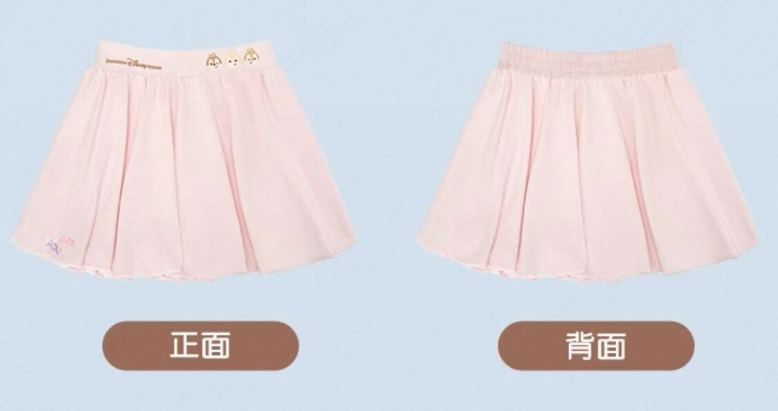 奇奇蒂蒂 Chip 'n Dale 棉花糖系列 短裙 裙子 -上海迪士尼樂園