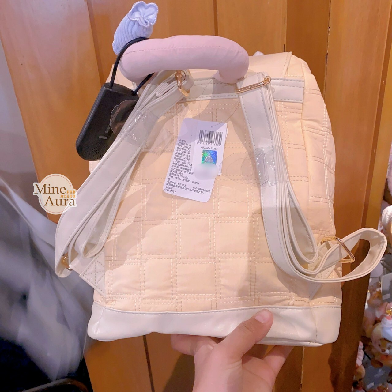 奇奇蒂蒂 Chip 'n Dale 棉花糖系列 紅鼻 蒂蒂 Dale 大頭造型 後背包 -上海迪士尼樂園