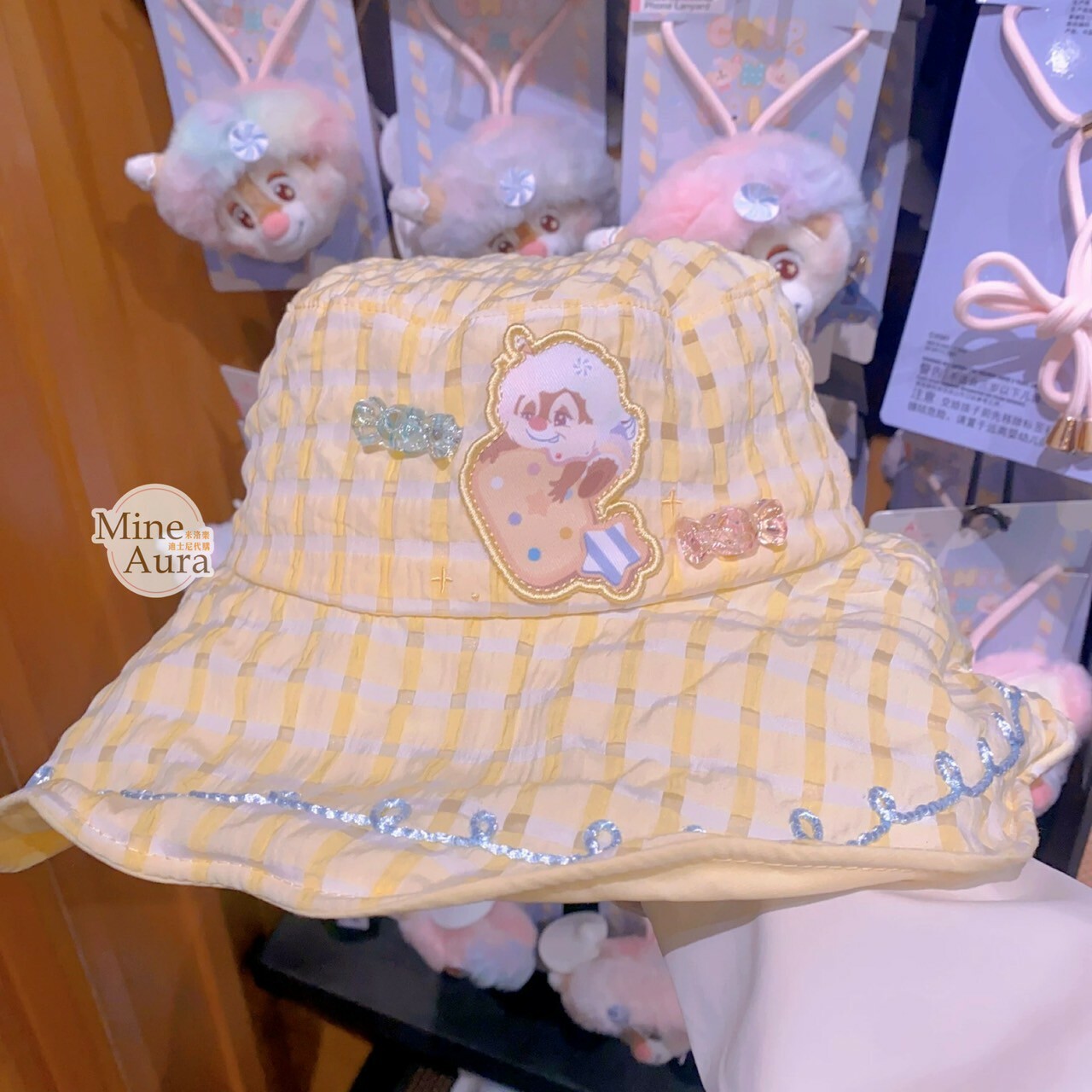 奇奇蒂蒂 Chip 'n Dale 棉花糖系列 紅鼻 蒂蒂 Dale 漁夫帽 帽子 -上海迪士尼樂園