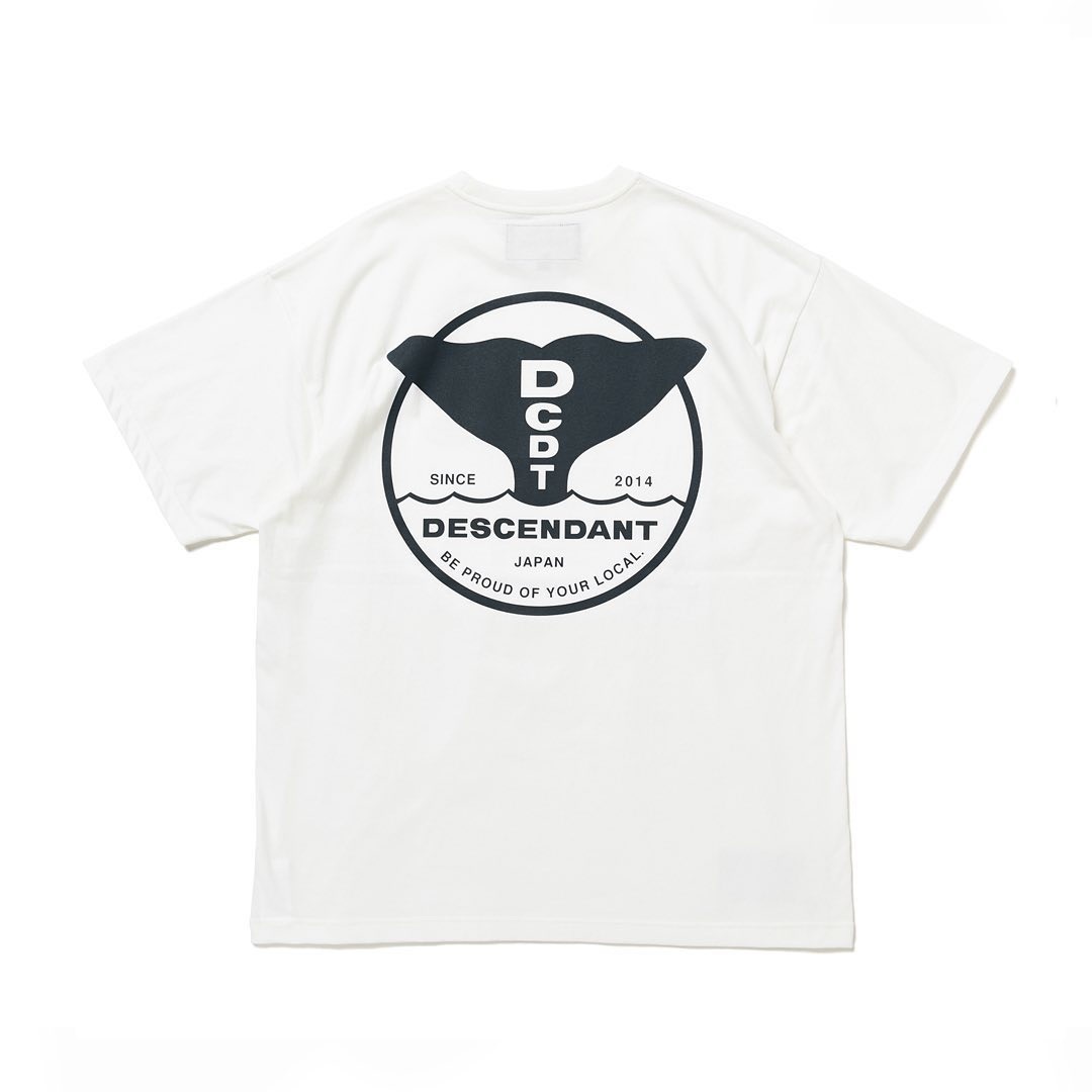 DESCENDANT Additionals Collection 鯨魚短T (3色)