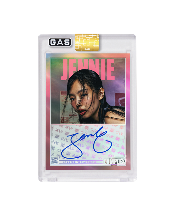 Jennie Complex Cover x GAS Trading Card 紀念卡片